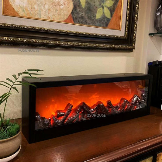 مدفأة إلكترونية ديكورية فاخرة Flame LED Decor